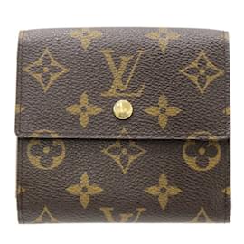 Louis Vuitton-Billetera bi-fold Monogram Louis Vuitton-Monograma