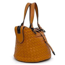 Bottega Veneta-Bolsa Intrecciato da Bottega Veneta-Laranja,Camelo