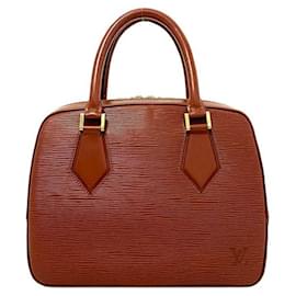 Louis Vuitton-Louis Vuitton Epi Sablon Brown Tote Bag-Brown