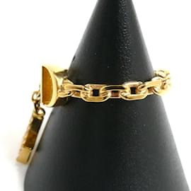 Christian Dior-Christian Dior PETIT CD Stern Charm Ring-Golden