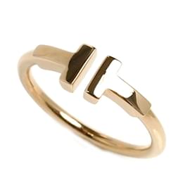 Tiffany & Co-Anillo T-Wire en oro rosa K18PG Tiffany-Dorado