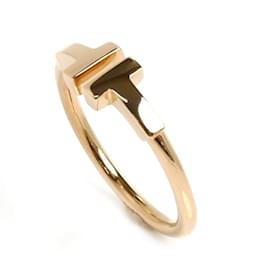 Tiffany & Co-Anillo T-Wire en oro rosa K18PG Tiffany-Dorado