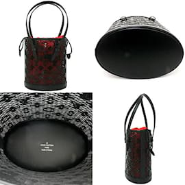 Louis Vuitton-Louis Vuitton Baguette Bag-Black,Red