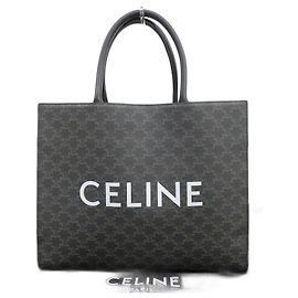 Céline Sac à main horizontal Celine Triomphe Noir