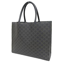 Céline-Celine Triomphe horizontale Handtasche-Schwarz