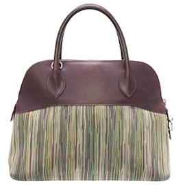 Hermès-Bolso Hermes Bolide 31 en Raisin-Burdeos