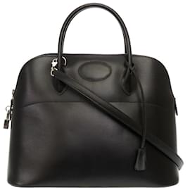 Hermès-Hermes Bolide 35 Handbag-Black