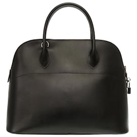 Hermès-Hermes Bolide 35 Handbag-Black