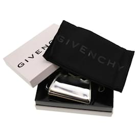 Givenchy-Bolso de hombro de cuero Baby Antigona de Givenchy-Plata