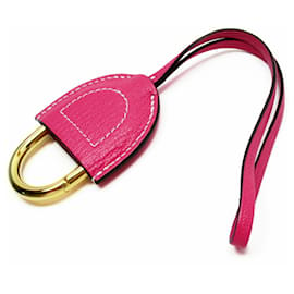 Hermès-Porte-clé charm Hermes-Rose