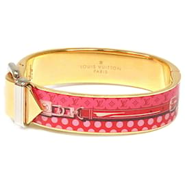 Louis Vuitton-Louis Vuitton Monogramm Pink Charm Armband-Pink,Monogramm