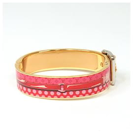 Louis Vuitton-Louis Vuitton Monogramm Pink Charm Armband-Pink,Monogramm