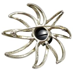 Tiffany & Co-Broche en onyx argent 925 Tiffany Fireworks-Argenté