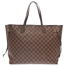 Louis Vuitton-Louis Vuitton Damier Neverfull GM Tote Bag-Braun