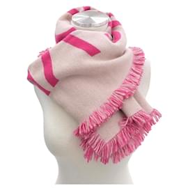 Louis Vuitton-Louis Vuitton Escharpet Team Scarf-Pink