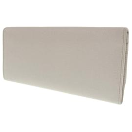 Fendi-Fendi Women's Leather Long Wallet-Grey