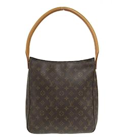 Louis Vuitton-Bolso de Hombro Looping GM Monograma Louis Vuitton-Monograma