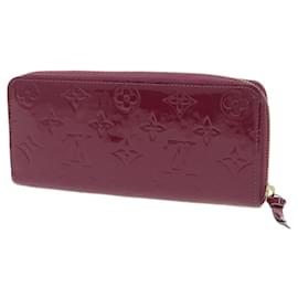 Louis Vuitton-Cartera larga Louis Vuitton Monogram Vernis en magenta-Otro