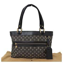 Louis Vuitton-Louis Vuitton Monogram Mini Lucille PM Tote Bag-Black