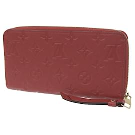 Louis Vuitton-Cartera larga Monogram Empreinte Louis Vuitton-Fucsia