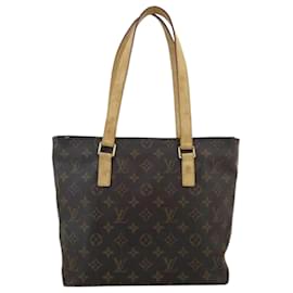 Louis Vuitton-Schultertasche Cabas Piano Monogram Louis Vuitton-Braun