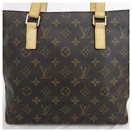 Louis Vuitton-Schultertasche Cabas Piano Monogram Louis Vuitton-Braun