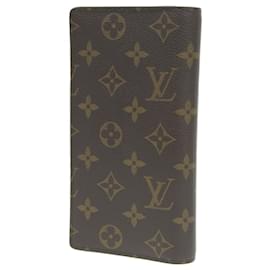 Louis Vuitton-Cartera Bifold Larga Monograma Louis Vuitton Brother-Monograma