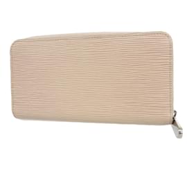 Louis Vuitton-Cartera Zippy Epi Louis Vuitton-Beige,Otro