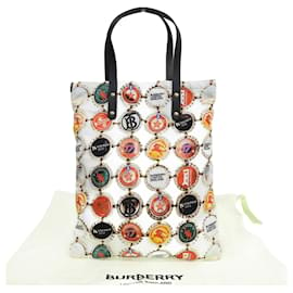 Burberry-Burberry Mehrfarbige Nylon-Tote-Tasche-Mehrfarben