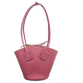 Bottega Veneta-Bolso de mimbre rojo Bottega Veneta para mujeres-Roja