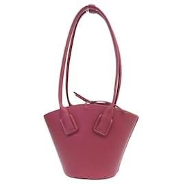 Bottega Veneta-Bolso de mimbre rojo Bottega Veneta para mujeres-Roja