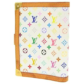 Louis Vuitton-Cubierta de cuaderno Agenda PM Monogram Multicolore Louis Vuitton-Blanco