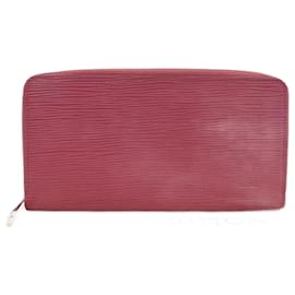 Louis Vuitton-Zippy Geldbörse Epi Louis Vuitton-Rot,Fuschia