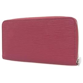 Louis Vuitton-Portefeuille Zippy Epi Louis Vuitton-Rouge,Fuschia