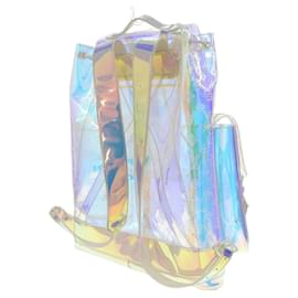 Louis Vuitton-Louis Vuitton Monogram Prism Christopher GM Popup Limited Backpack-Other,Yellow,Monogram