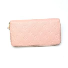 Louis Vuitton-Louis Vuitton Monogram Empreinte Long Wallet-Pink