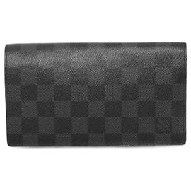 Cartera larga Damier Graphite Louis Vuitton Damier ebene