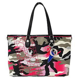 Christian Dior-Sac à main tote pour femmes Christian Dior-Noir,Rose,Kaki