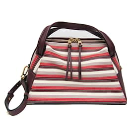 Loewe-Bolso de cuero Loewe para mujeres y bolso de hombro-Roja,Púrpura