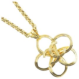 Collier Fleur Coco Mark de Chanel Doré
