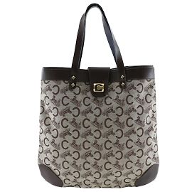 Céline Borsa Tote Celine C Macadam Marrone