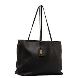 Fendi-Fendi Selleria Stitch Shoulder Bag-Brown