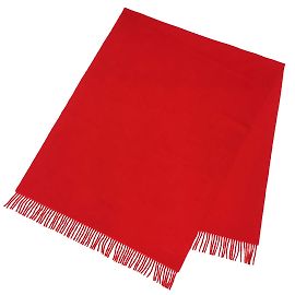 Hermès Hermes Cashmere Schal in Rot Rot