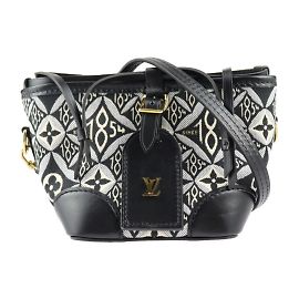 Louis Vuitton SINCE1854 Noe Perth Monogram Jacquard Shoulder Bag Black