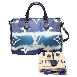 Borsa a spalla blu Louis Vuitton Blu