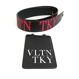 Valentino Garavani-Valentino Garavani Smartphone Case Pouch-Black,White,Red