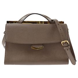 Fendi-Fendi Demi Jules Piccola Handbag-Brown