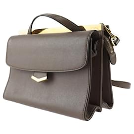 Fendi-Fendi Demi Jules Piccola Handbag-Brown