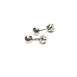 Gemelli in argento Louis Vuitton Argento