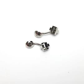 Louis Vuitton-Boutons de manchette en argent Louis Vuitton-Argenté